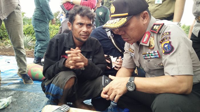 Tampang Pelaku Illegal Logging, Tapi Cukongnya Masih Buron