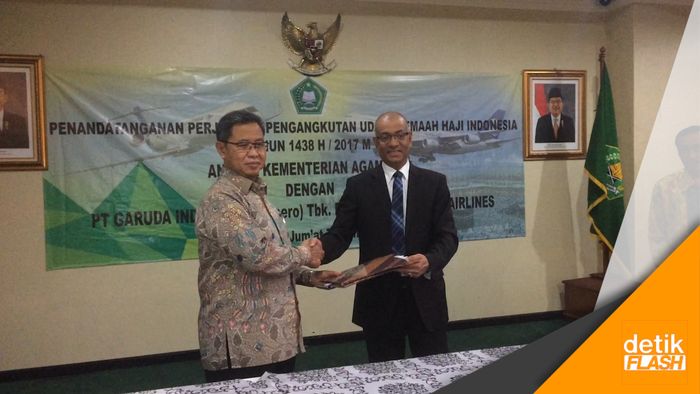 Garuda-Saudi Airlines Kembali Berbagi Kue Jemaah Haji