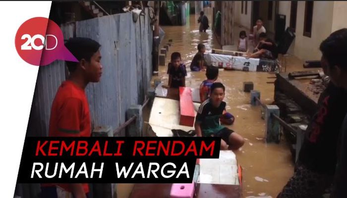 Sempat Surut, Kampung Arus Kembali Terdampak Banjir