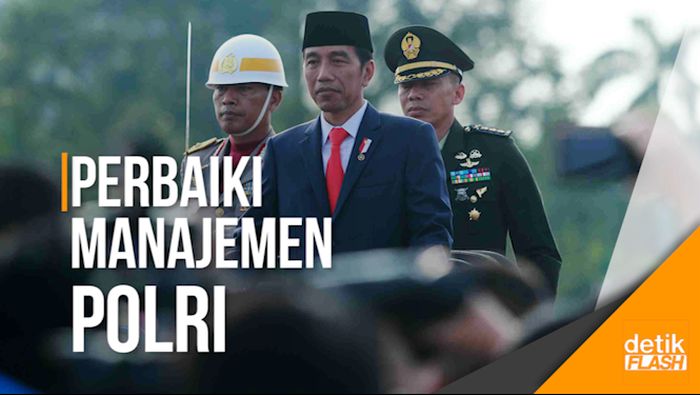 Lima Pesan Jokowi Buat Polri di HUT Bhayangkara