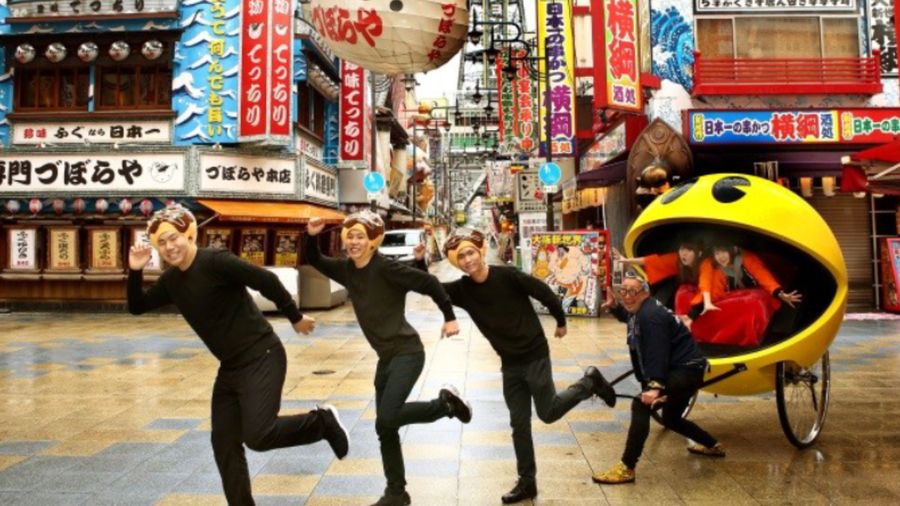 Naik Becak Tarik Model Pac-Man di Jepang, Mau?