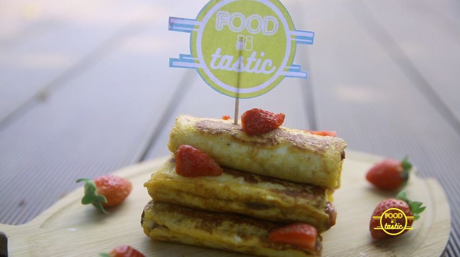 Resep: Strawberry Nutella French Toast