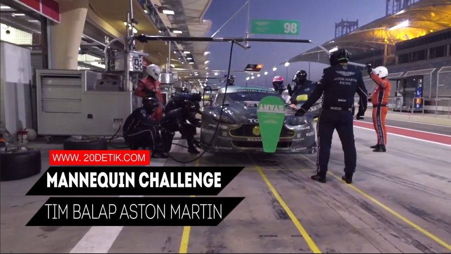 Mannequin Challenge Keren Tim Balap