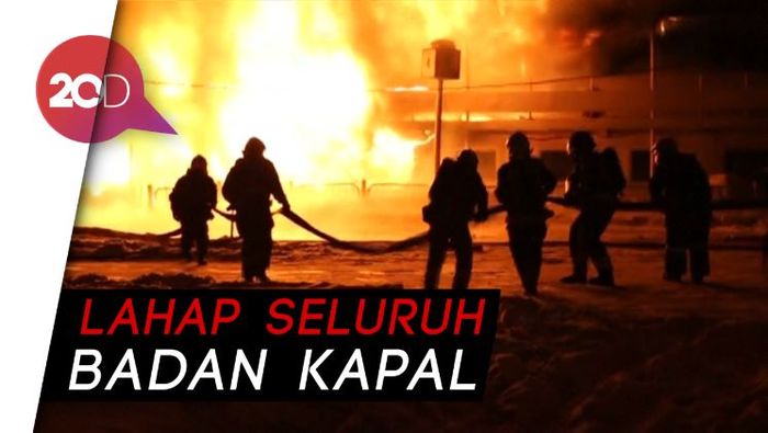 Api Membara di Kapal Wisata Rusia