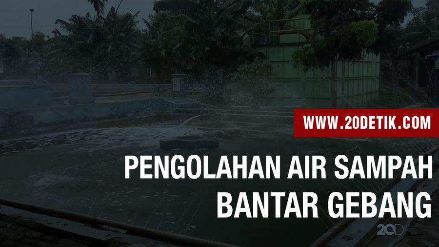 Melihat Proses Pengolahan Air Sampah di TPST Bantar Gebang