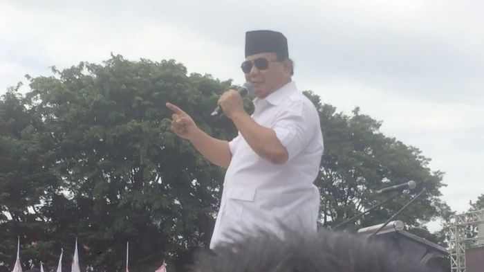 Prabowo Hadiri Kampanye Akbar Anies-Sandi
