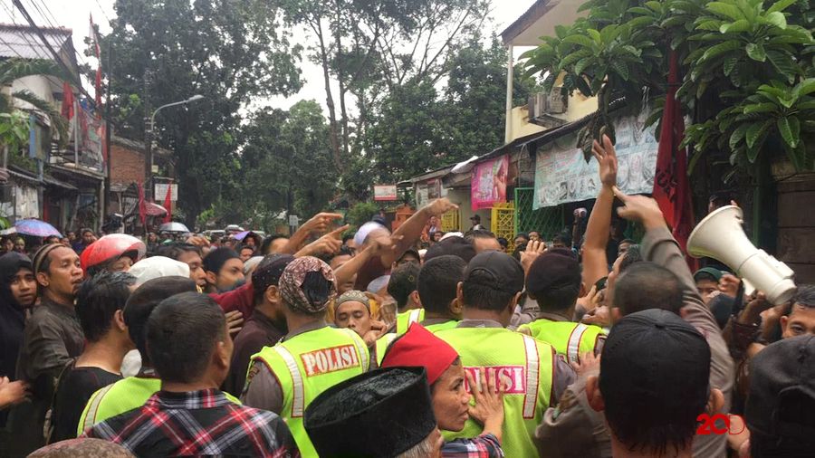 Ahok Terus Ditolak Warga, Kali ini di Ciracas