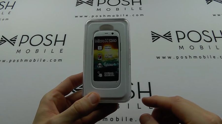 Posh Mobile Micro X, Ponsel Terkecil di Dunia