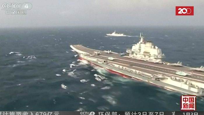 Kapal Induk China Bikin Taiwan Meradang