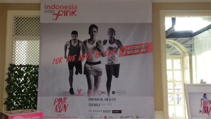 Peduli Kanker Payudara Lewat Indonesia Goes Pink