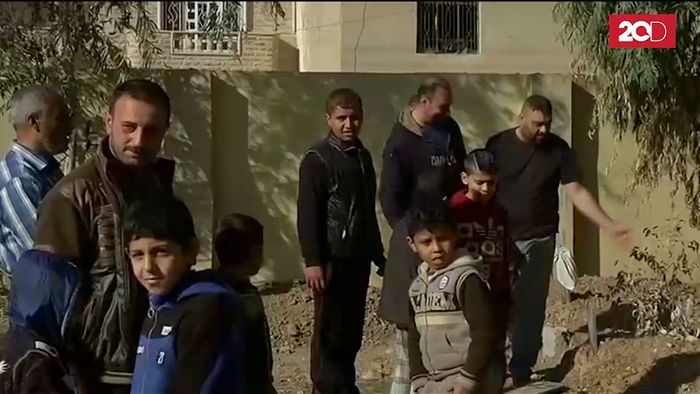 Akibat Perang, Warga Mosul Dikubur Sembarang  