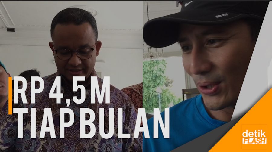 Kepo Nih, Dana Operasional Miliaran Anies-Sandi Dipakai Buat Apa?