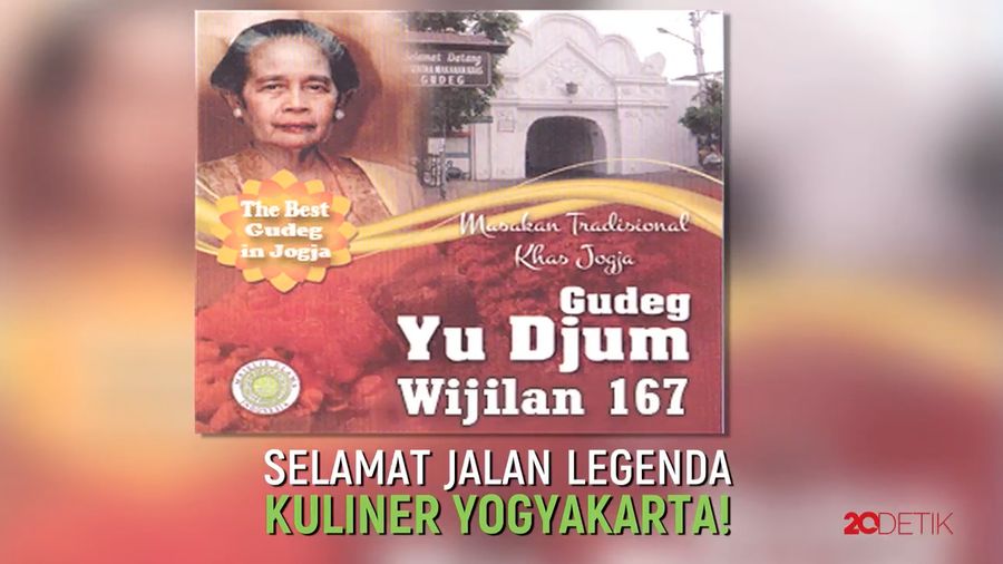 #RIPYuDjum Ucapan Duka dari Para Netizen Untuk Sang Legenda Gudeg