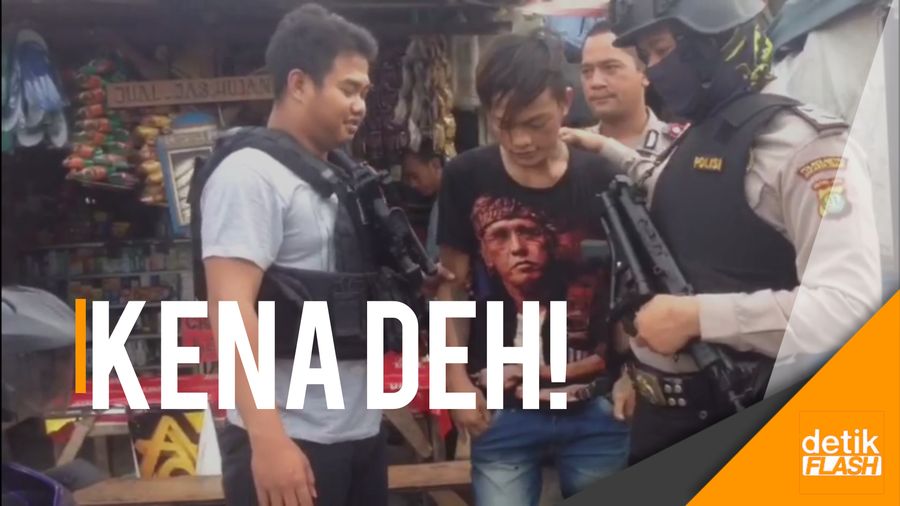 Polres Jaktim Ciduk Belasan Preman