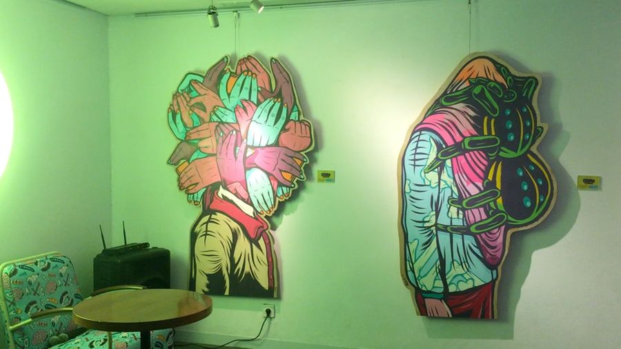 Melihat Karya Kolaborasi Seniman dan Anak-anak Berkebutuhan Khusus