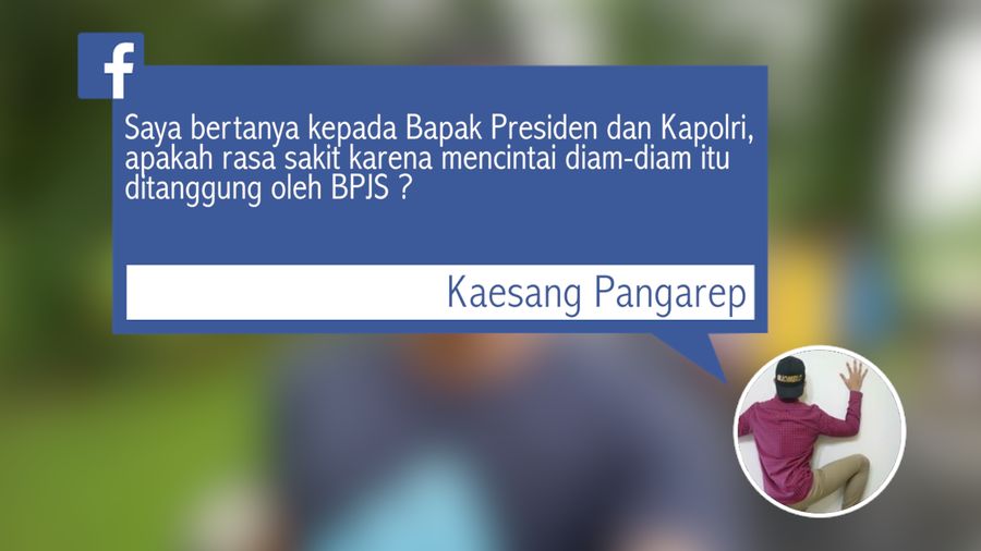 Kocak! Akun Facebook Kaesang Pangarep Ikutan #SayaBertanya