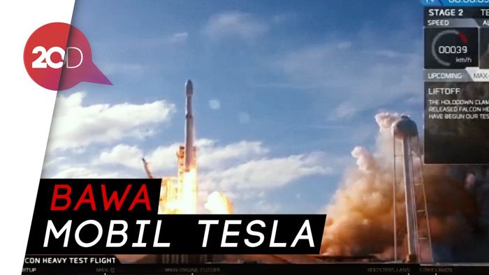 Roket Terkuat Sedunia Berhasil Diluncurkan