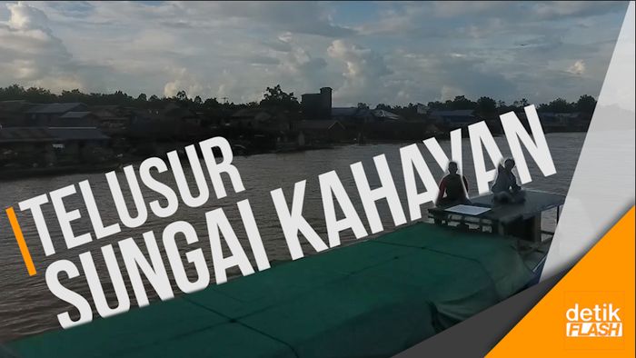 Menelusuri Sungai di Palangka Raya, Calon Ibu Kota Baru 