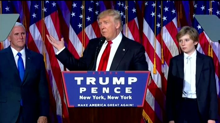 Trump Presiden Baru AS, Ini Pidato Kemenangannya