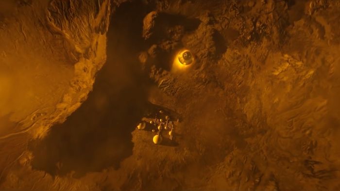 Mengintip Planet Mars di Film The Space Between Us