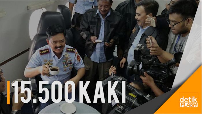 Ngopi di Udara Bersama Panglima TNI
