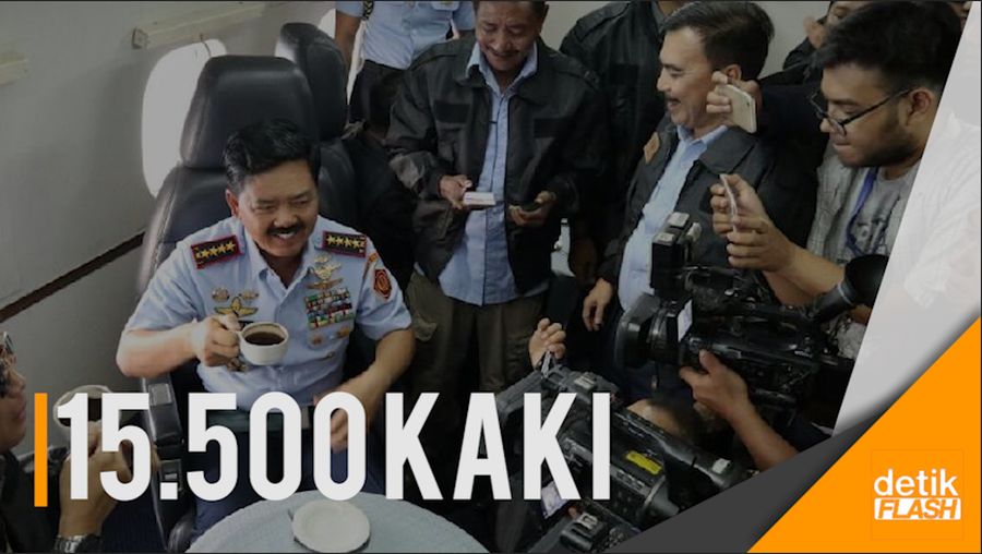 Ngopi di Udara Bersama Panglima TNI