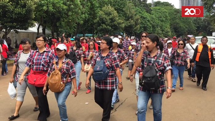 Senayan Mulai Dibanjiri Kotak-kotak
