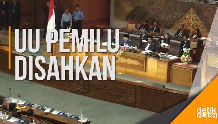 Setya Novanto Sahkan UU Pemilu dengan Presidential Threshold 20%