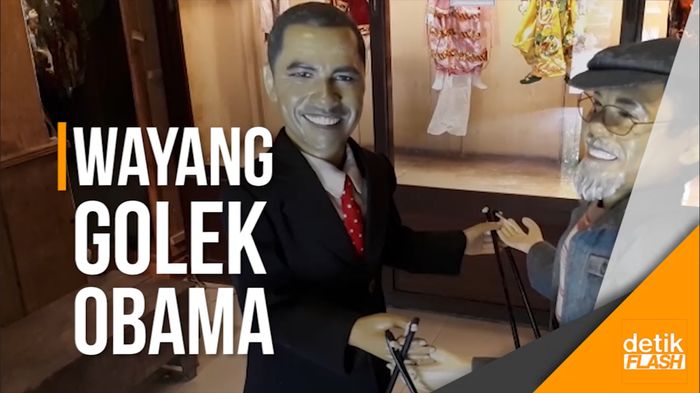 Wah, Ada Wayang Golek Obama di Museum Topeng dan Wayang Setia Darma