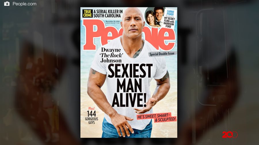 Dwayne Johnson Jadi Pria Terseksi Tahun Ini