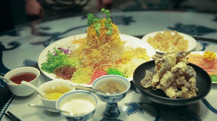 Yu Sheng di Hari Raya Imlek
