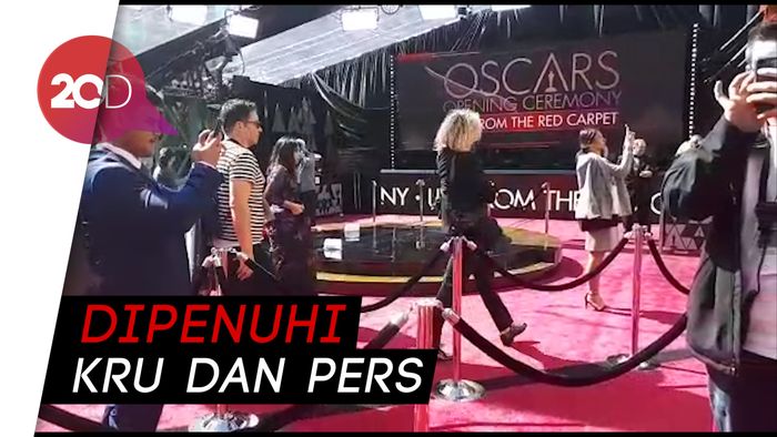 Laporan Langsung! Suasana Karpet Merah Jelang Oscar 2018