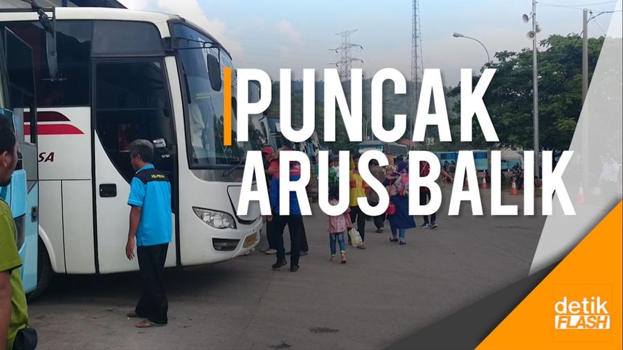 Arus Balik di Terminal Terpadu Merak Meningkat