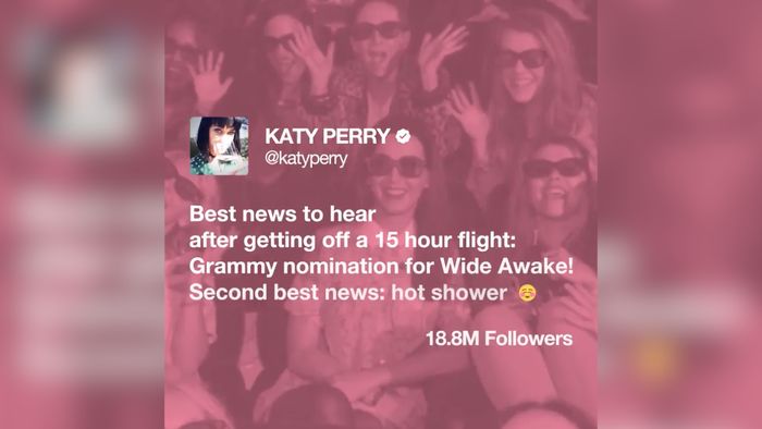 Katy Perry Kalahkan Taylor Swift Jadi Ratu di Twitter
