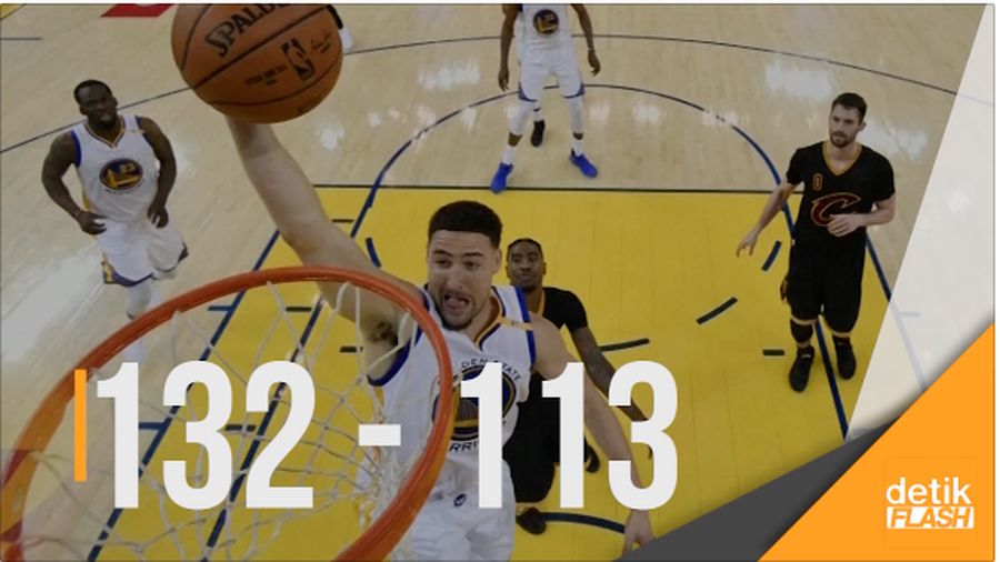 Warriors Unggul 2-0 Atas Cavs