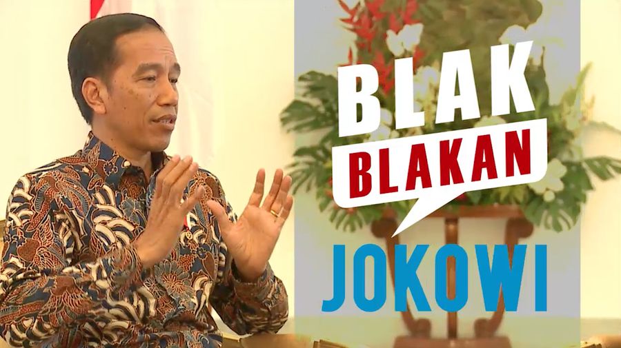 Blak-blakan Presiden Jokowi