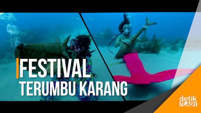 Perayaan Konser Bawah Laut di Florida
