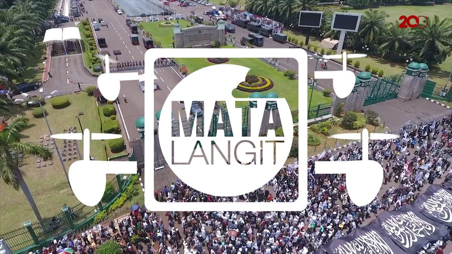 Massa Aksi Terus Berdatangan, Ini Pantauan dari Lensa Drone