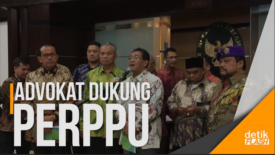 Advokat Siap Back-up Pemerintah Jika Perppu Ormas Digugat