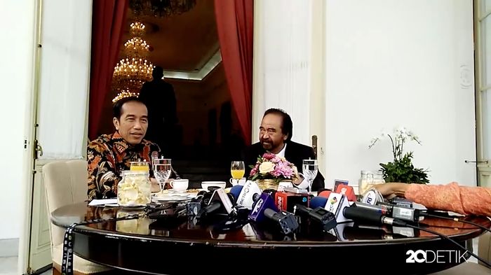 Kali ini Jokowi Undang Paloh Sarapan di Istana