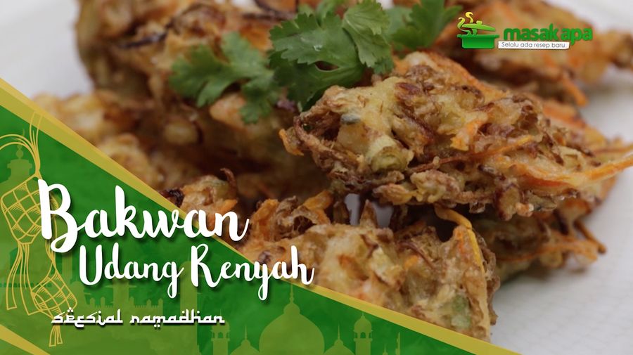 Renyahnya Bakwan Udang Goreng 