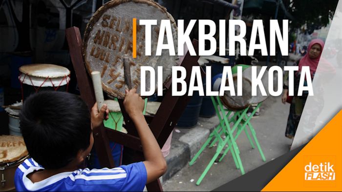 50 Beduk akan Meriahkan Festival Takbiran Pemprov DKI