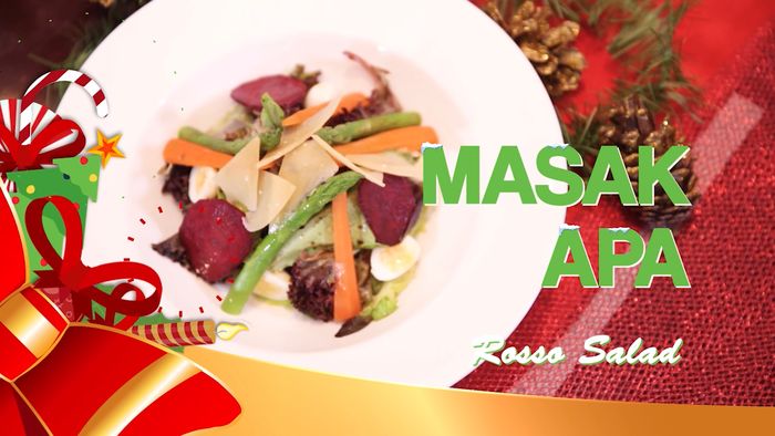 Rosso Salad, Hidangan Pembuka untuk Natal