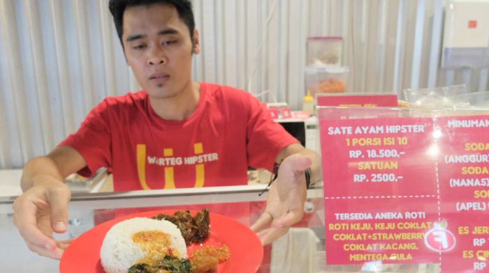 Ini Warteg Hipster, Tempat Makan Kekinian di Bandung