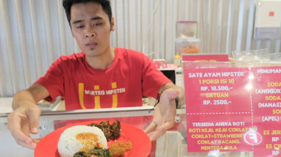 Ini Warteg Hipster, Tempat Makan Kekinian di Bandung