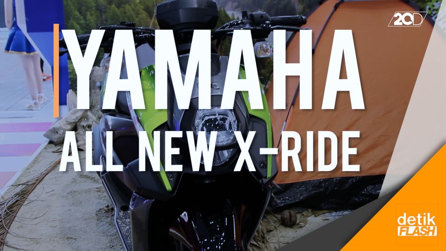 Yamaha New X-Ride Tampil Lebih Gahar