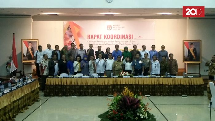 KPU Gelar Rapat Koordinasi Persiapan Pilkada Serentak