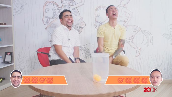 Game Lempar Bola Pingpong Bareng Rivan & Abdul Coffee Theory