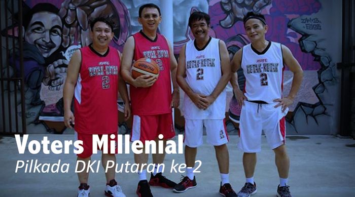 Geli-geli Voters Millenial Pro Ahok-Djarot