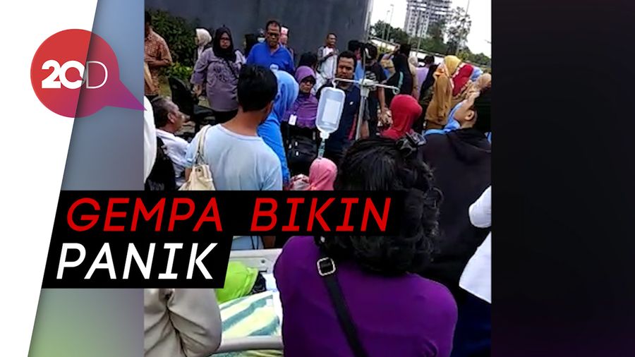 Diguncang Gempa, Pasien RSUD Pasar Minggu Dievakuasi ke Lobi